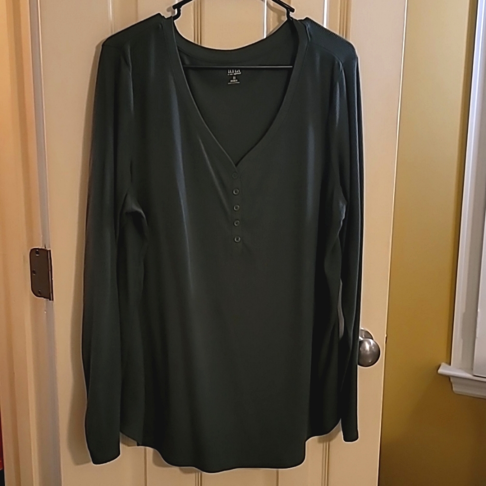 Green Henley
